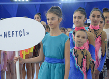 Bakıda idman gimnastikası və akrobatika gimnastikası üzrə Birgə Azərbaycan Birinciliyi start götürüb. Azərbaycan, 3 dekabr 2015